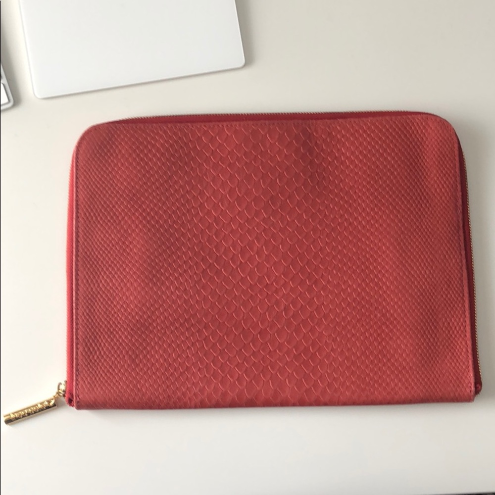 linea pelle Genuine Leather Clutch - NWT